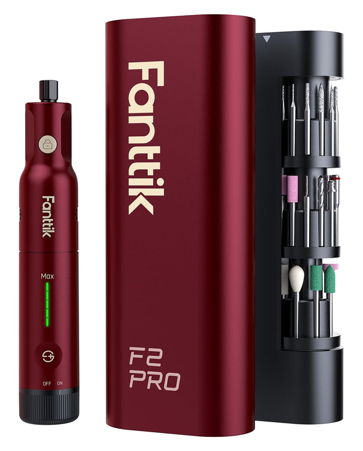 Fanttik F2 PRO Akku Multifunktionswerkzeug, starker Magnetmotor, Revostor-Hub, Rotationswerkzeug Set
