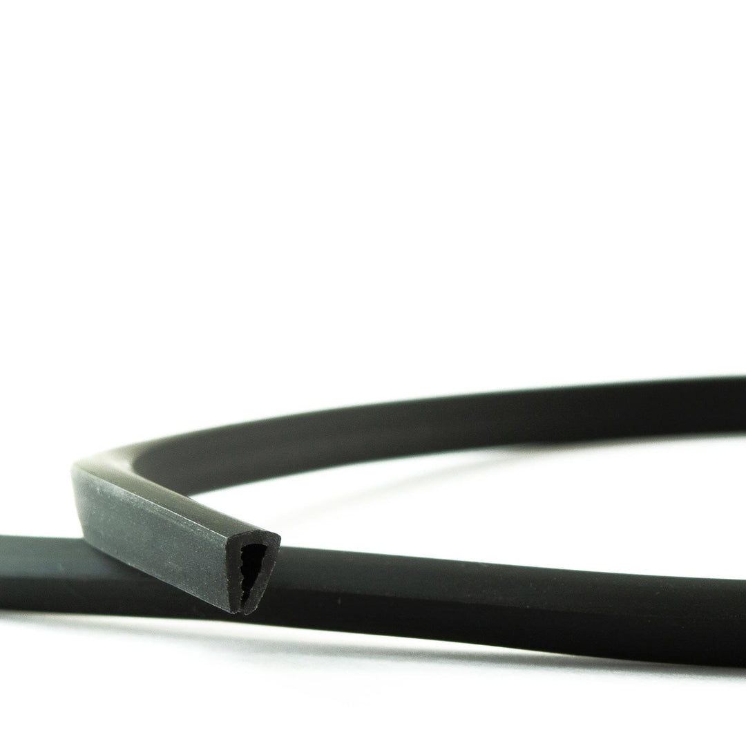 EUTRAS [10m] Kantenschutz KSO4006 schwarz 2,0 mm – schützt und entschärft Kanten – für Bleche und Au