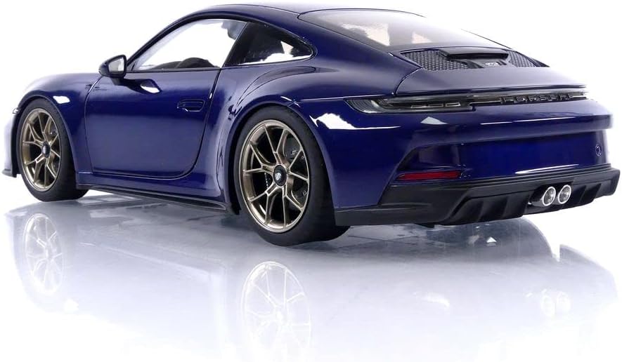 Norev Porsche 911 (992) GT3 Touring 2021 dunkelblau metallic Modellauto 1:18