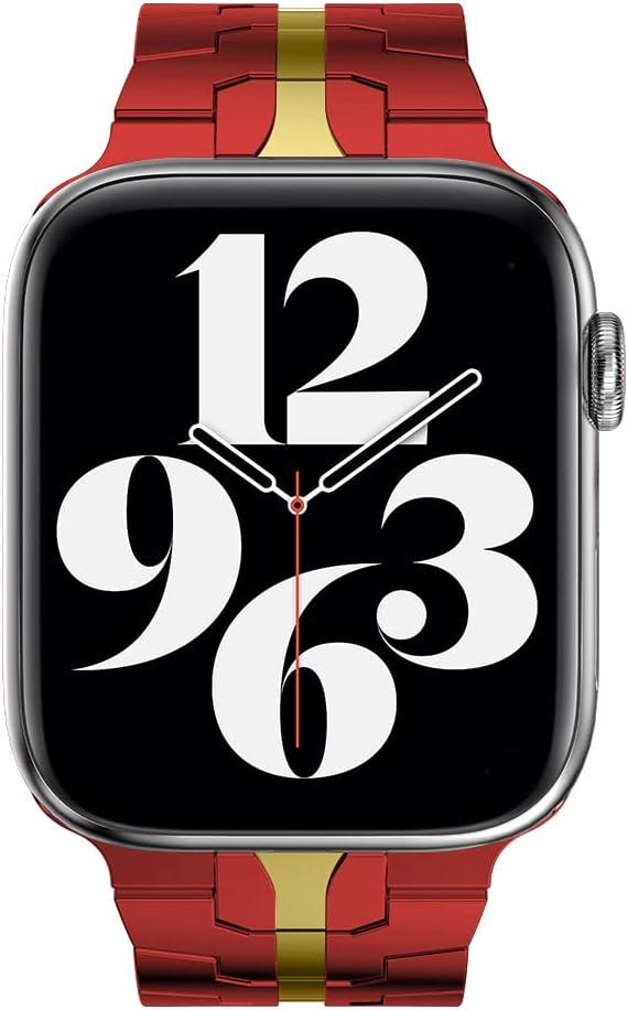 ANYE Kompatibel mit Apple Watch Armband 41mm 40mm 38mm, Armband Apple Watch Series 8 Series 7 Edelst