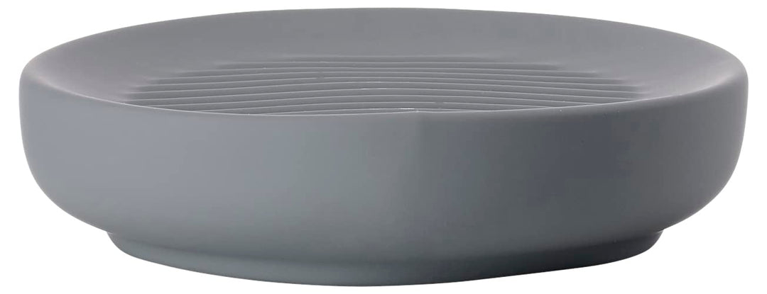 Zone Denmark Ume Seifenschale, Seifenhalter, Seifenablage fürs Waschbecken, Steinzeug mit Soft Touch