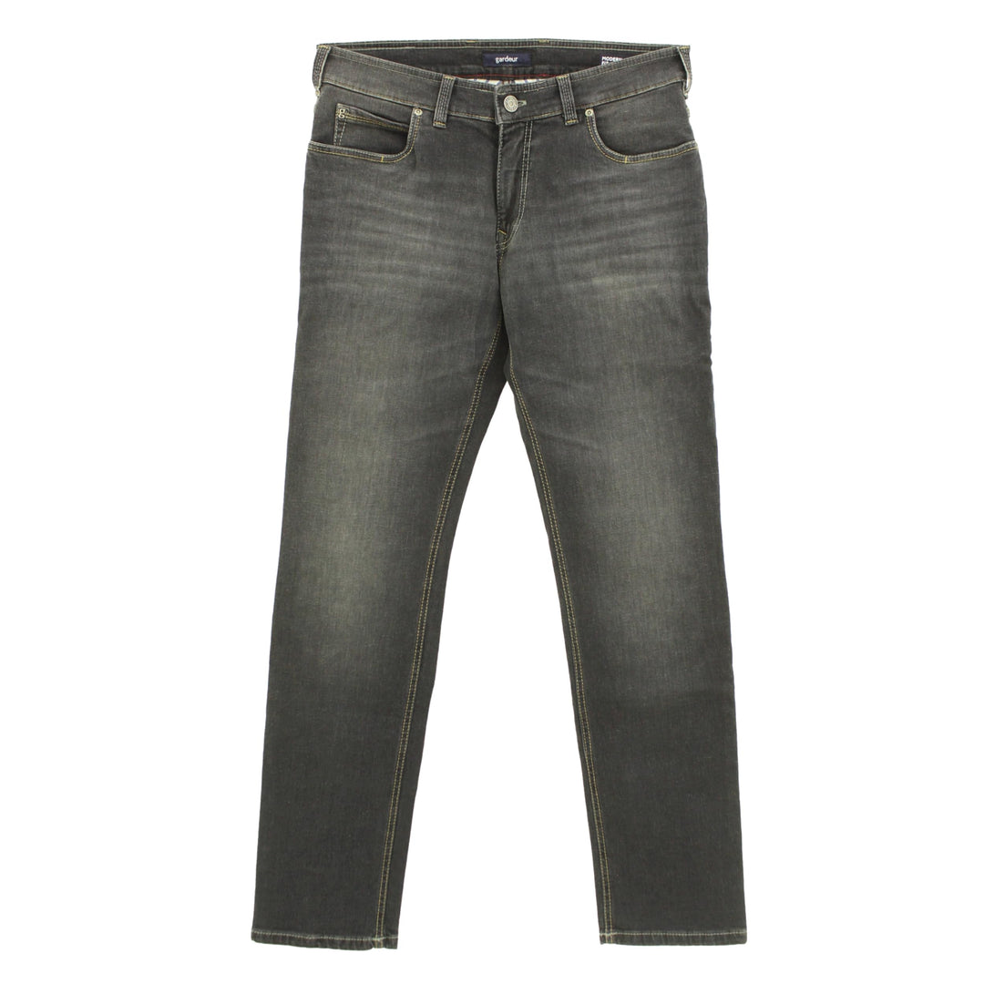 Atelier GARDEUR Herren Batu Comfort Stretch Jeans 34W / 34L Anthrazit 198, 34W / 34L Anthrazit 198