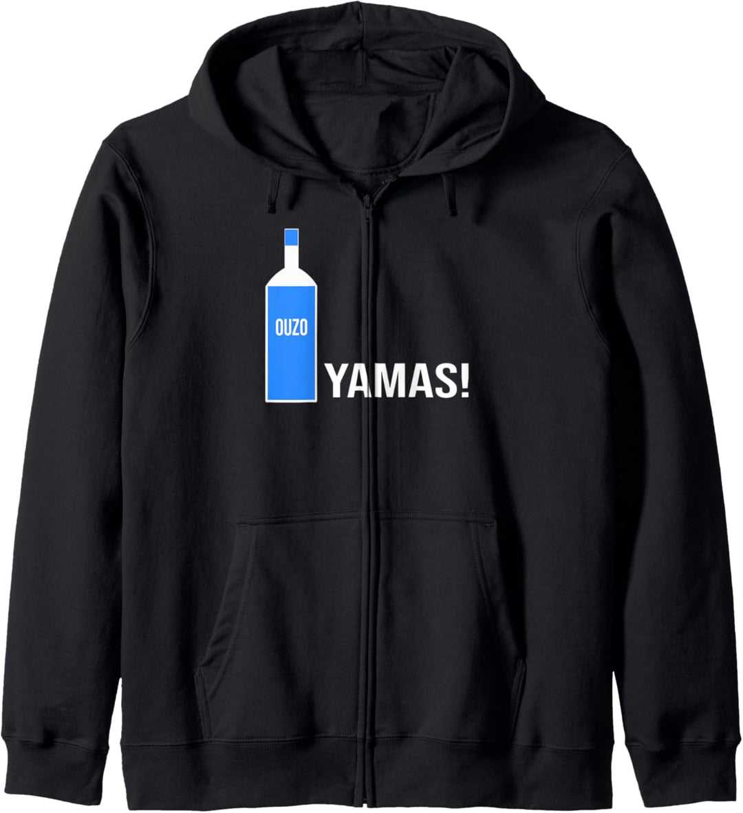 Yamas! Ouzo Grieche Kapuzenjacke