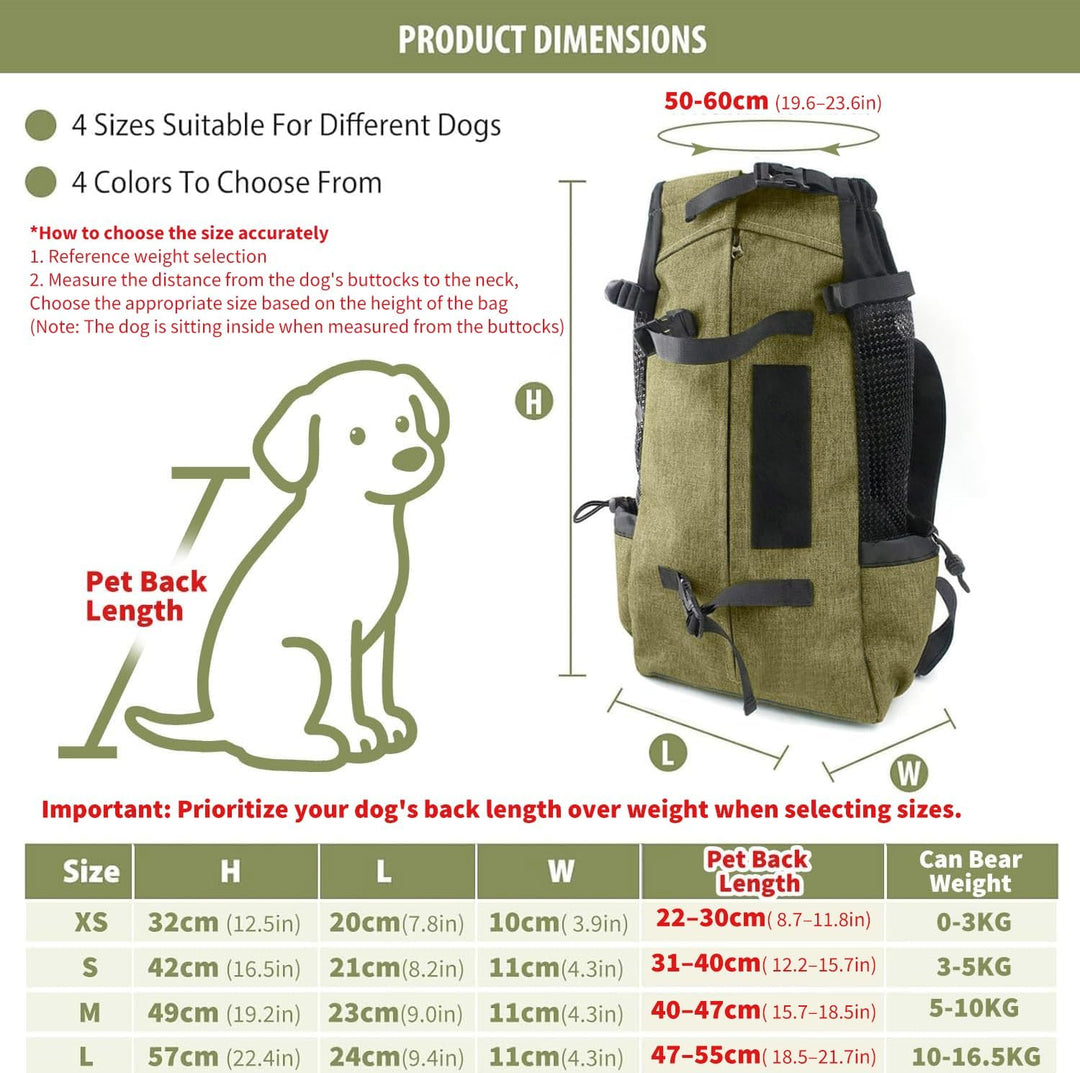 PETCUTE Hundetasche Hundetransporttasche Tragetasche für Hunde Katzen Wanderrucksack Seite Atmungsak
