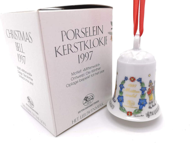Hutschenreuther - Weihnachtsglocke 1997 Porzallan - NEU OVP