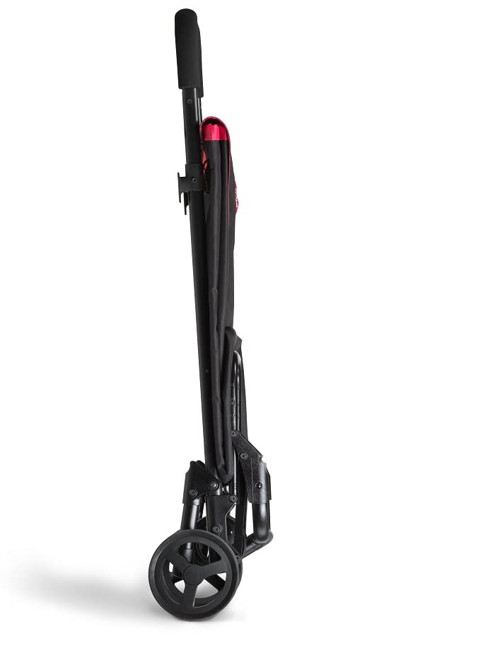 Gimi 102730 Einkaufswagen New Twin 4 Räder; Tasche aus Polyester mit Kordelzugverschluss, 4 Räder er