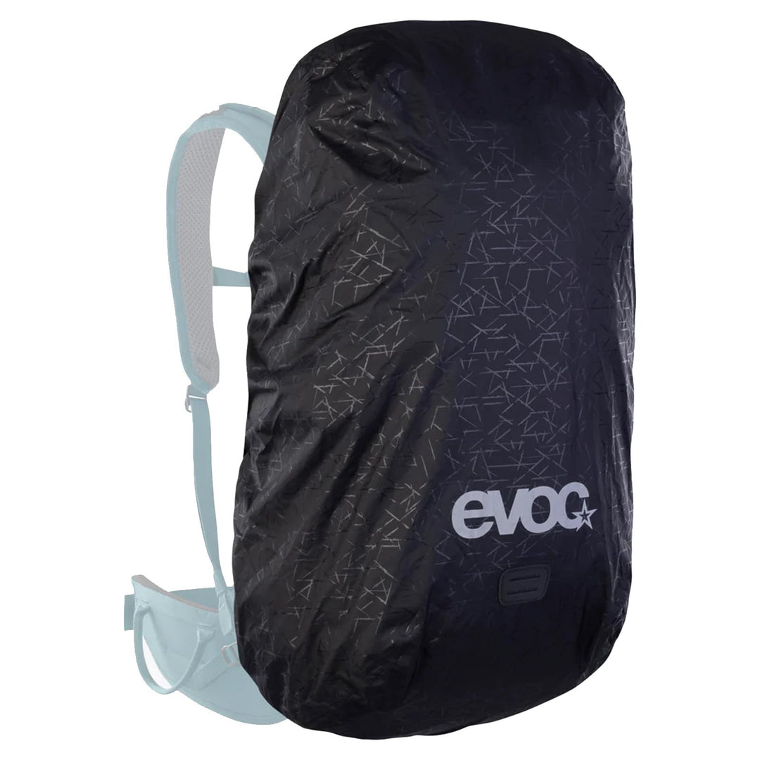 EVOC RAINCOVER SLEEVE, wasserdichter Rucksackschutz (Rucksack Abdeckung mit reflektierendem Logo-Dru