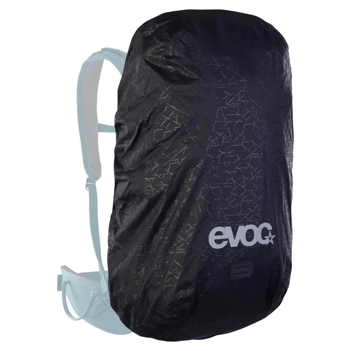 EVOC RAINCOVER SLEEVE, wasserdichter Rucksackschutz (Rucksack Abdeckung mit reflektierendem Logo-Dru