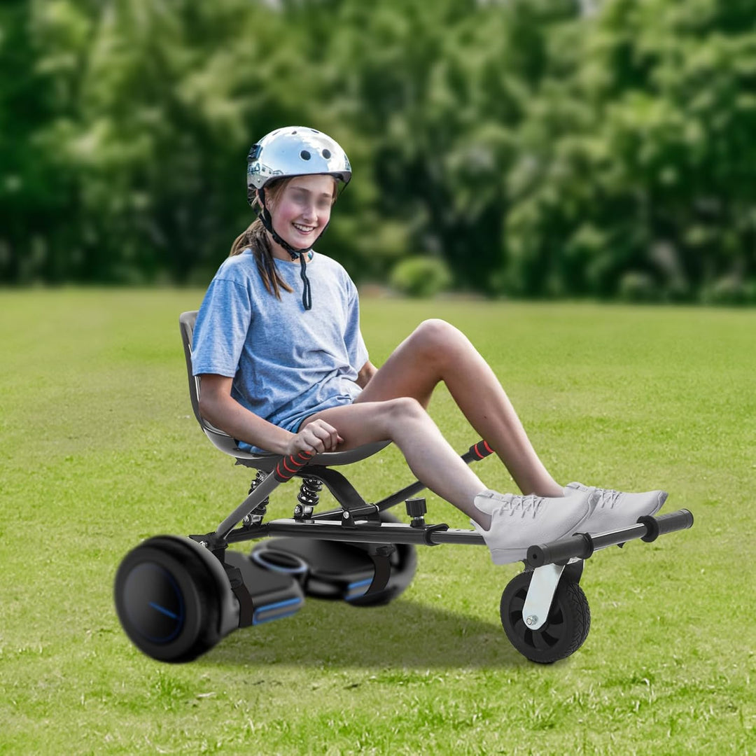 Hoverboard Sitz Verstellbarer für Self-Balance Scooter mit Frontreifen für 6.5"-10" Hoverboards, Uni