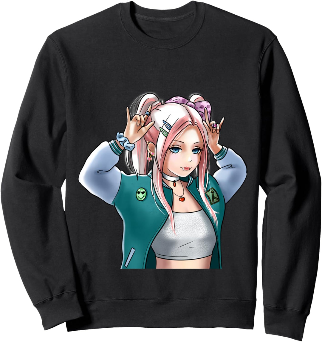 Anime Girl | Otaku Kawaii | Japanisches Anime Sweatshirt