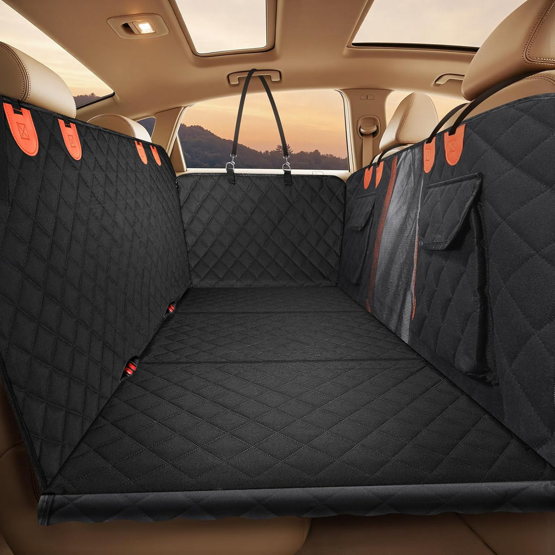 Gimars Upgrade Verbreitert Harter Unterseite Hundedecke Auto Rückban Bis 181kg [Wasserdicht & Kratzf
