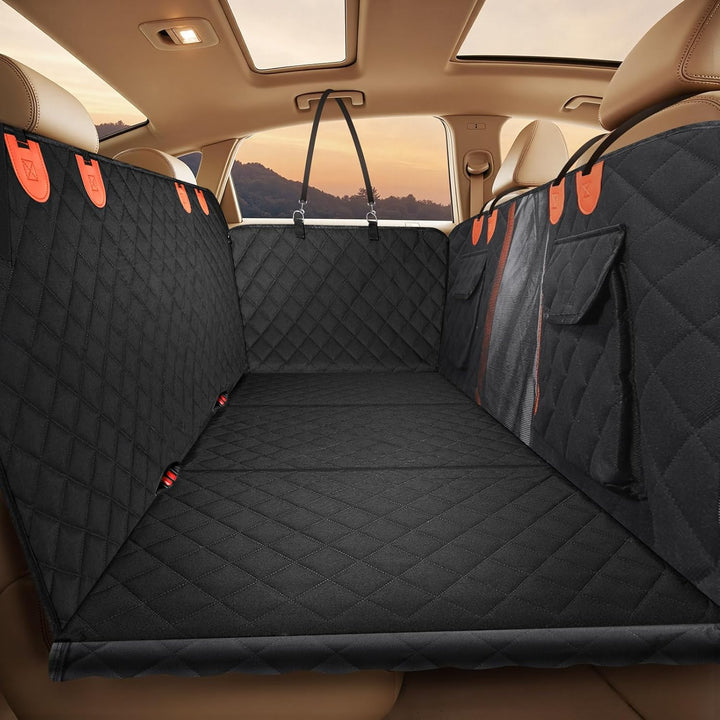 Gimars Upgrade Verbreitert Harter Unterseite Hundedecke Auto Rückban Bis 181kg [Wasserdicht & Kratzf