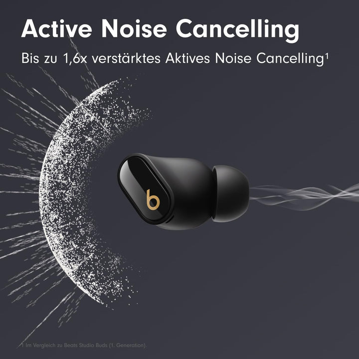 Beats Studio Buds + | Komplett kabellose Noise Cancelling In-Ear Kopfhörer, verbesserte Apple & Andr