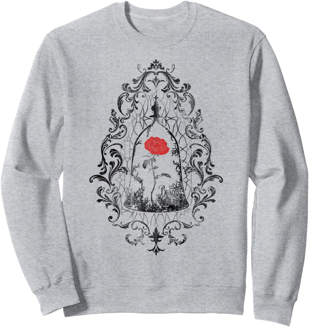 Disney Beauty And The Beast Red Rose Sweatshirt