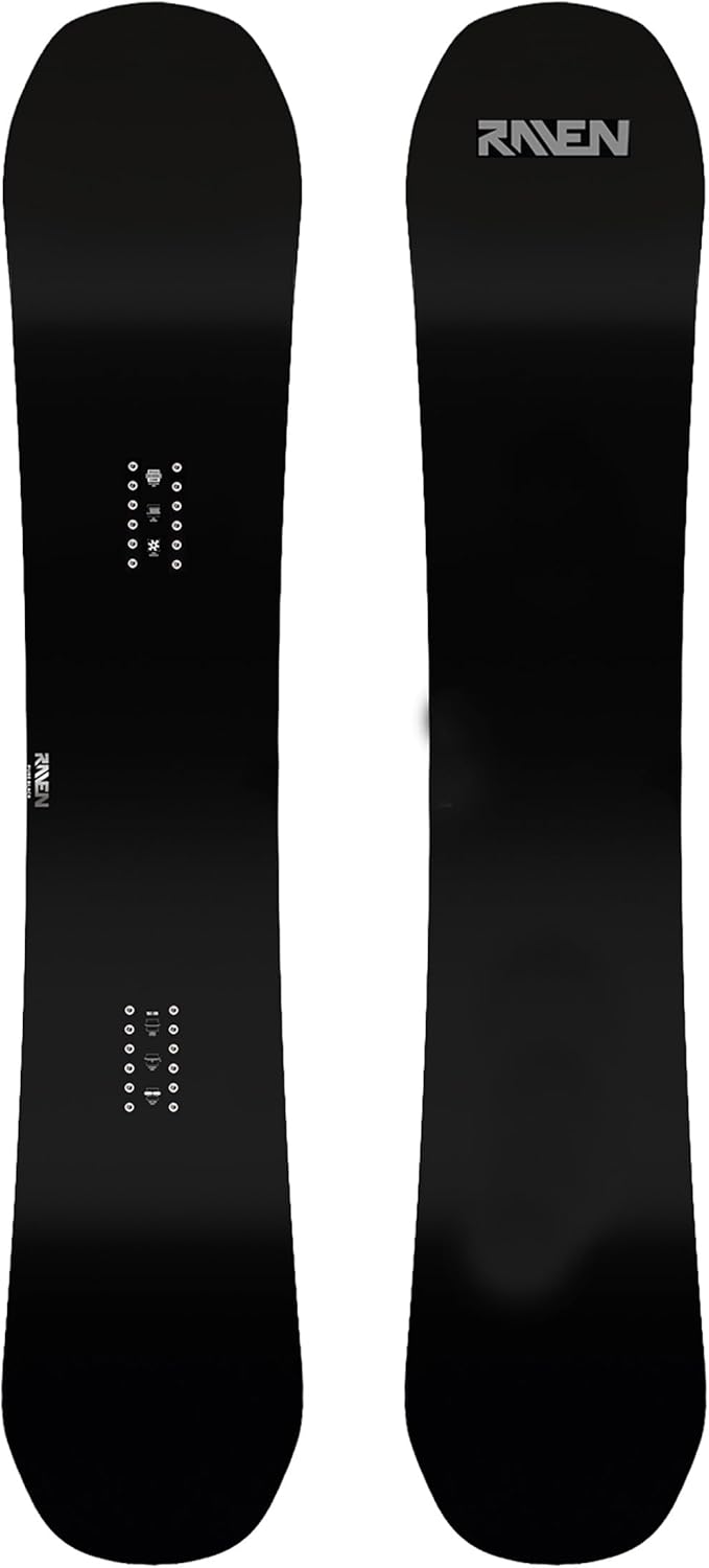 RAVEN Snowboard Set: Raven Pure Black + Bindung Raven Fastec FT360 Black oder Lemon + Boots Target S