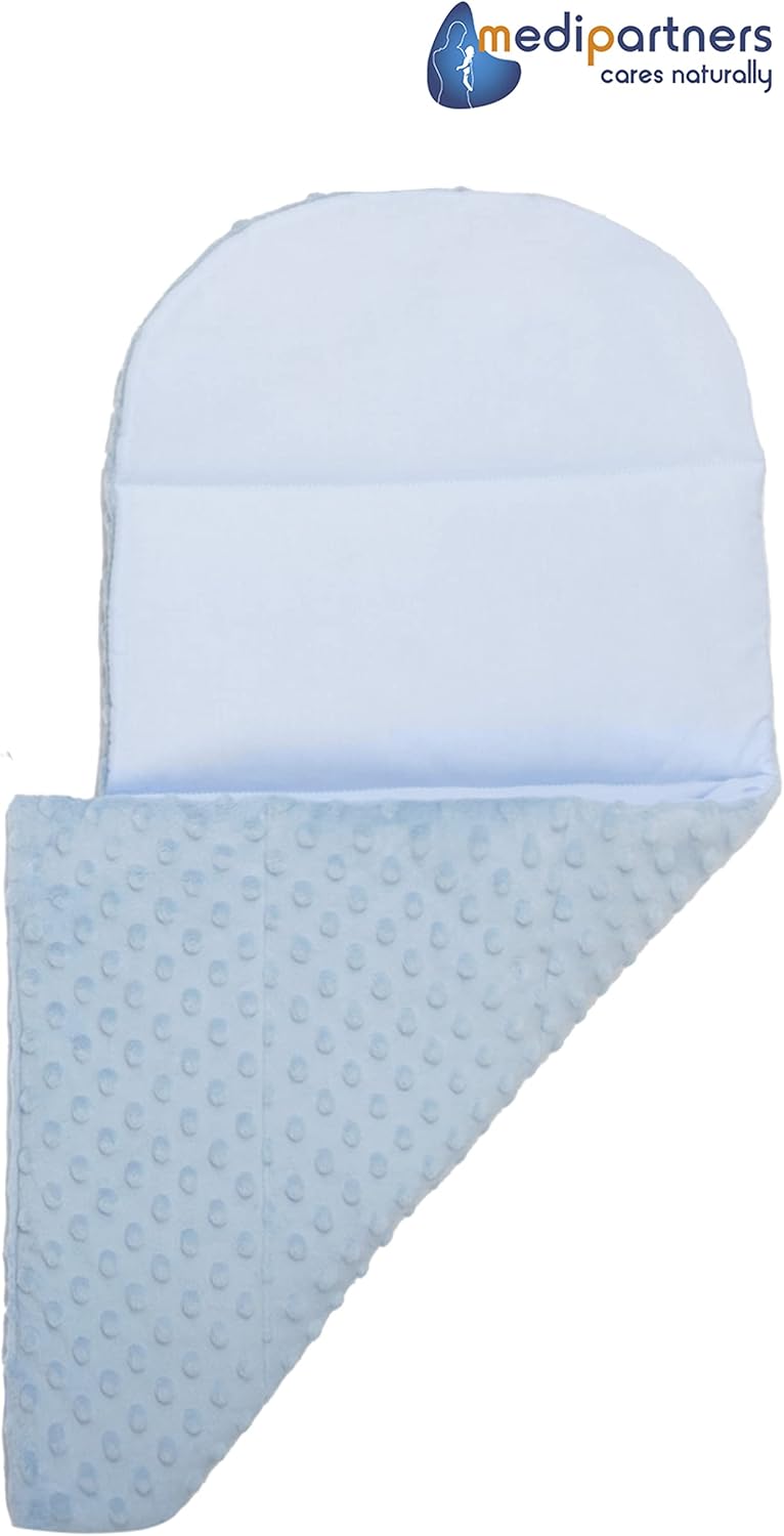 Medi Partners Babynest Kuschelnest Babynestchen 100% Baumwolle Nestchen Reisebett für Babys Säugling