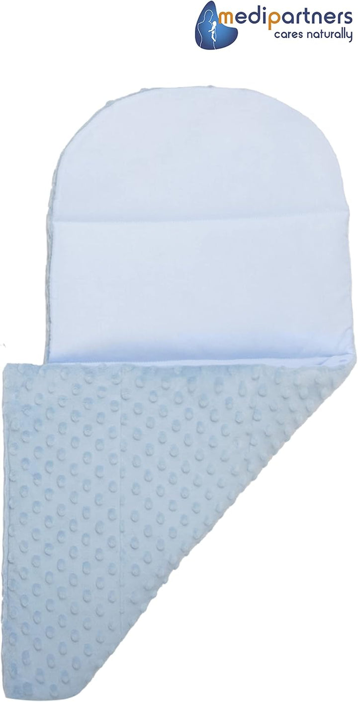 Medi Partners Babynest Kuschelnest Babynestchen 100% Baumwolle Nestchen Reisebett für Babys Säugling