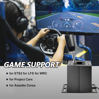 PC USB Simulator Shifter für Logitech G29 G27 G25 G920, für Thrustmaster T300RS GT, Lenkrad H Gangsc