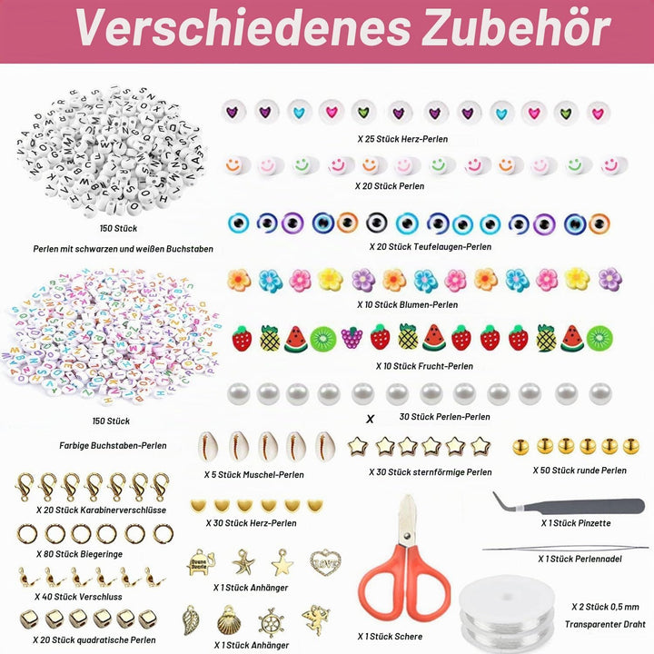 120 Farben 36693 Stück Perlen Set für Armbänder, 3mm zum Auffädeln, Rocailles Perlen Selber Machen S