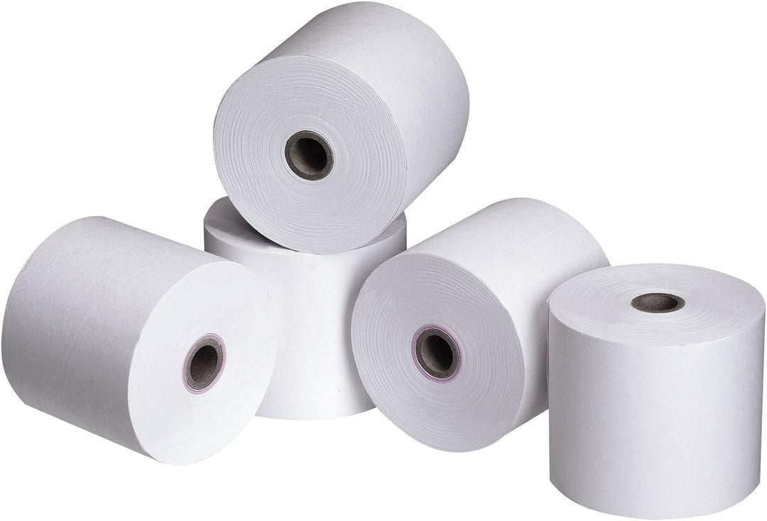 50 Thermorollen 57mm x 25m x 12mm Ø 46 mm Bonrollen, Kassenrollen, Thermo-Bonrollen, EC-Cash Rollen