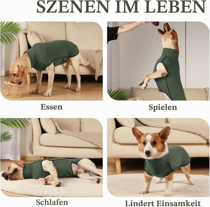 Hundepullover, Fleece Pullover für kleine, mittelgrosse und grosse Hunde - Warmer und Leichter Hunde