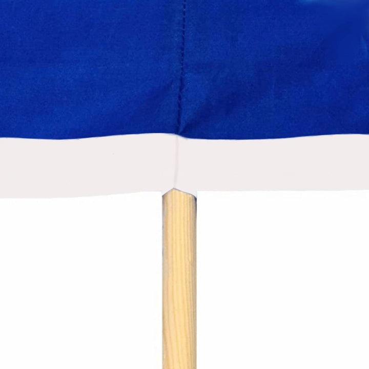 SILUK Strand Windschutz Sichtschutz 12m Blau-weiss, 12m Blau-weiss