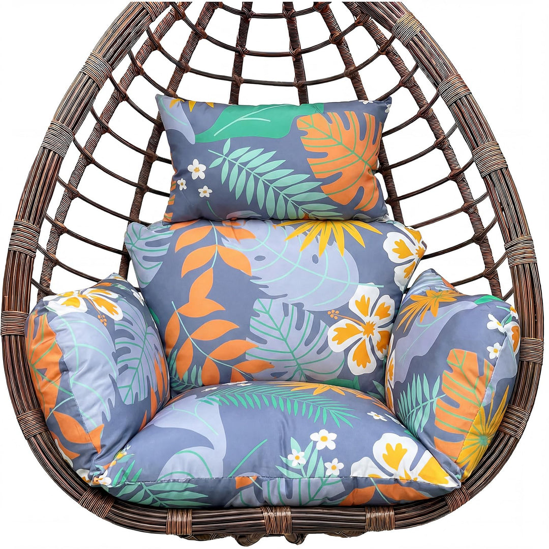 Kissen Hängesessel Schaukelstuhl Outdoor: Modern Hängeschaukel Pad Polyester Sitzkissen Weich Wasser