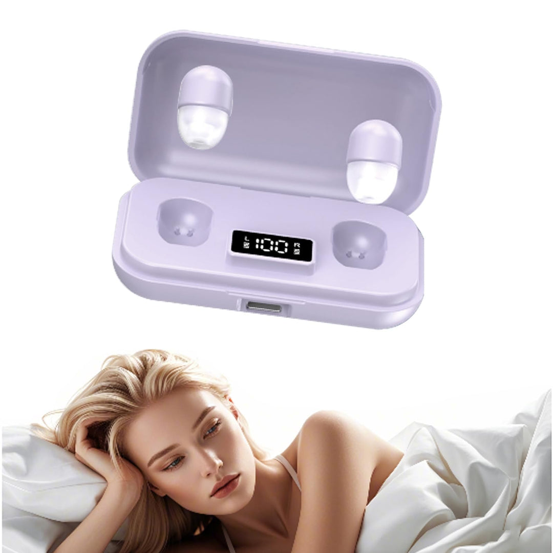 Xmenha Mini in Ear Schlaf Kopfhörer Bluetooth Klein Kabellos Unsichtbare Kopfhörer zum Schlafen für
