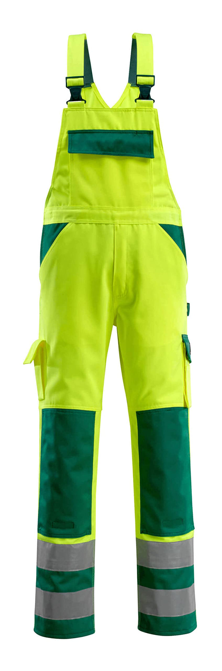 Mascot Latzhose "Barras" Grösse L90cm/C48, 1 Stück, gelb/grün, 07169-470-1703-90C48