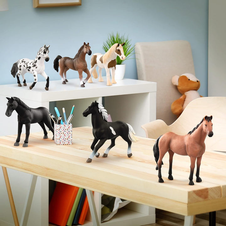 Terra by Battat Terra 6 Pferde Figuren – Araber, Pinto, Tinker und mehr – Realistische Tierfiguren S