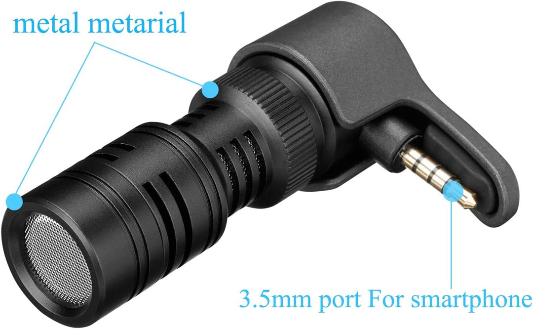 Saramonic SmartMic+ Smartphone, leicht, 3, 5 mm/m, SmartMic+