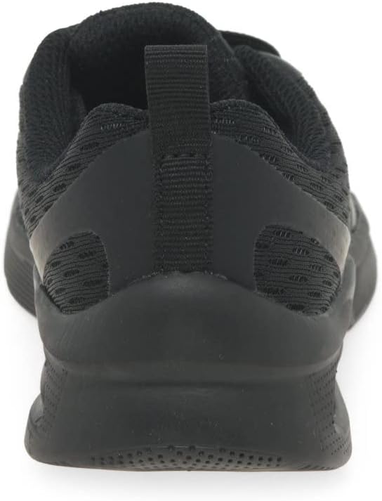 Skechers Jungen Microspec Max Sneaker 33 EU Black Textile Trim, 33 EU Black Textile Trim
