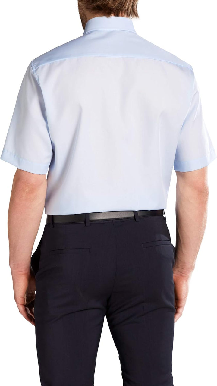 ETERNA Herren Businesshemd Comfort FIT 39 Hellblau, 39 Hellblau
