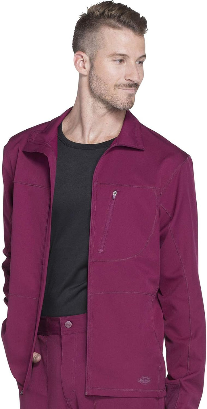 Dickies Dynamix DK310 Herren-Schlupfkasack, mit Reissverschluss vorne 4XL Wein, 4XL Wein