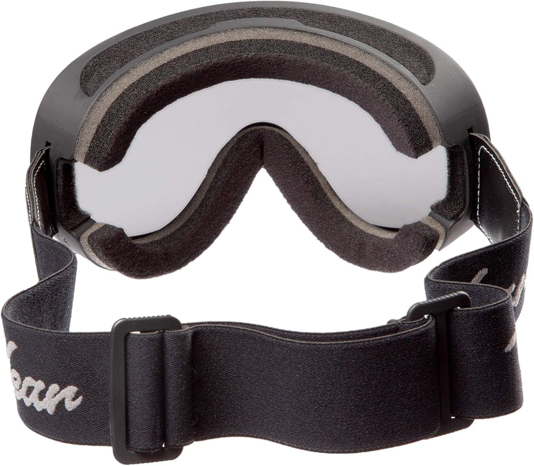 PiWear Arizona Motorradbrille Überbrille für Brillenträger Retro gepolstert beschlagfrei Rahmen und