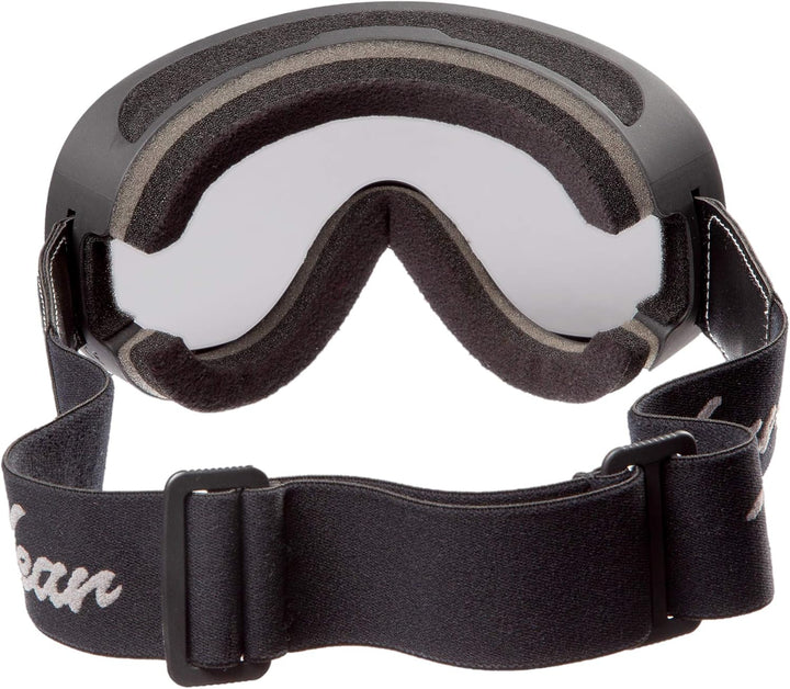 PiWear Arizona Motorradbrille Überbrille für Brillenträger Retro gepolstert beschlagfrei Rahmen und