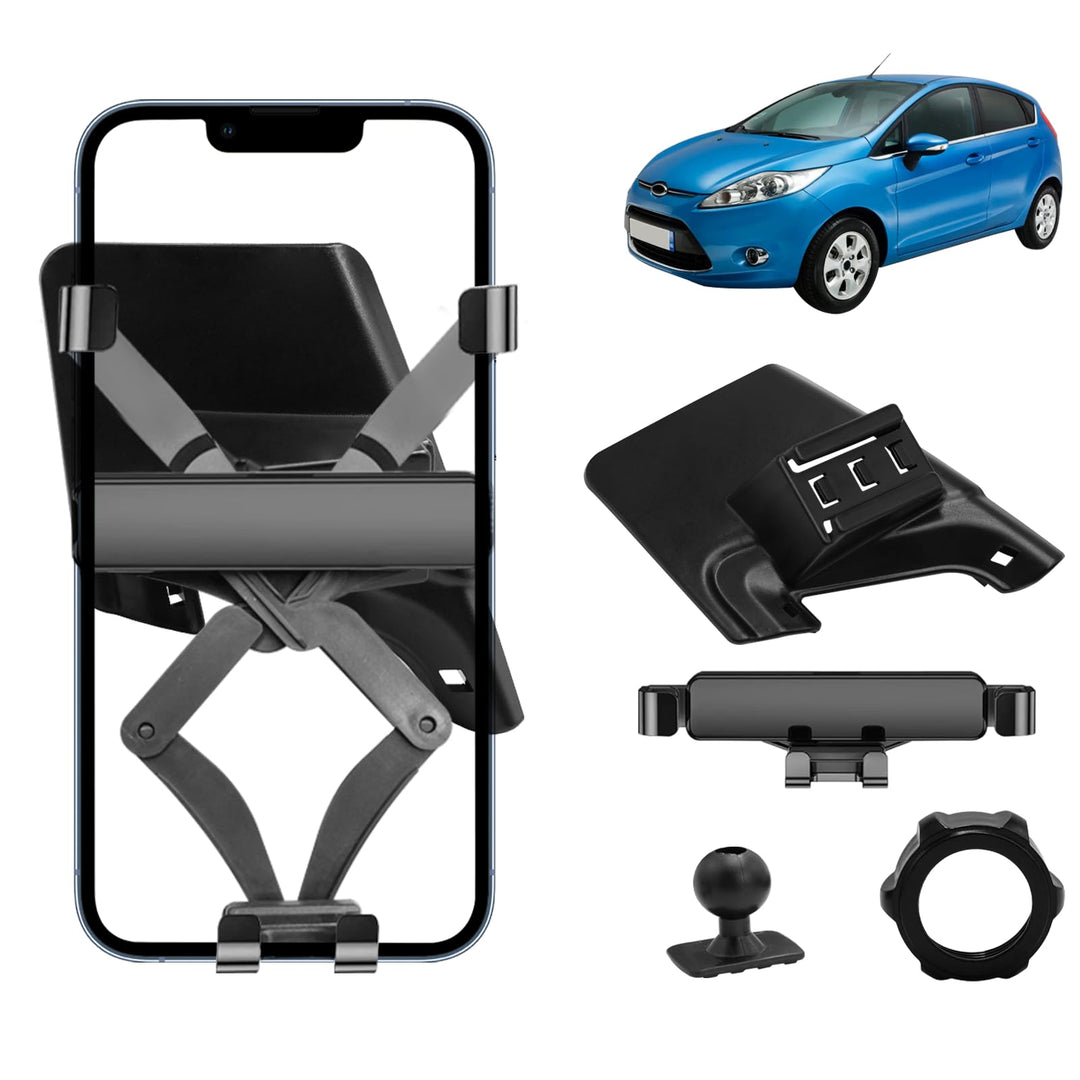 TTCR-II Kompatibel mit Ford Fiesta MK7 2009-2016 Handyhalterung | Fiesta MK7 Smartphone Halter Armat