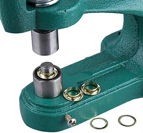 Ösenpresse, 900 Ösen Kit Lochgrösse 6 mm, 9 mm, 12 mm Hand eyeletpress locher Tool Ösenlochmaschine