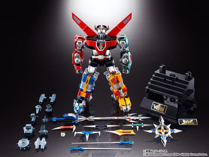 BANDAI - Voltron - GX-71 Soul of Chogokin 27 cm - 4573102574664, Mehrfarbig, One-Size