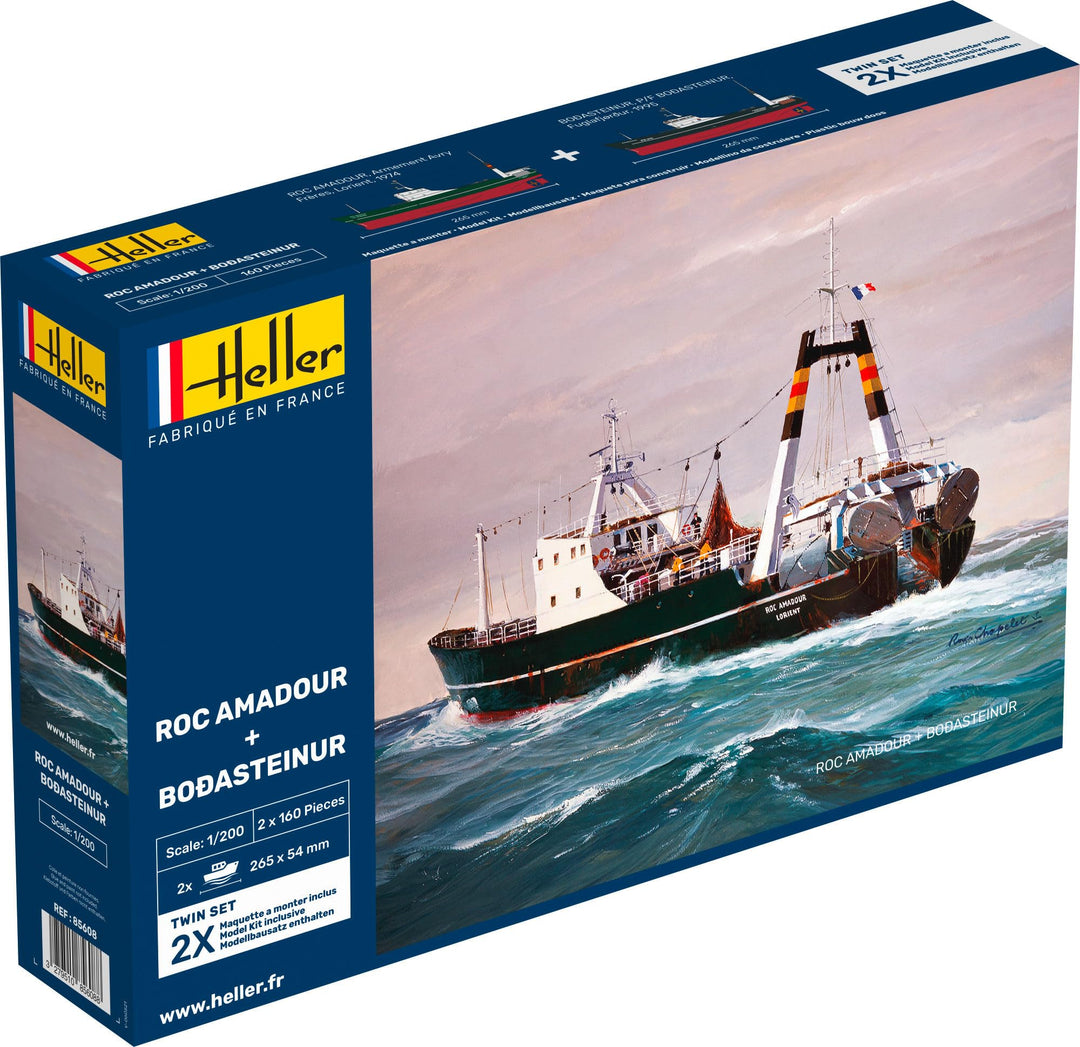 Heller 85608 - 1:200 ROC AMADOUR + BODASTEINUR Twinset - Neu