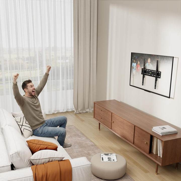 Philips Universal Flat-to-Wall-TV-Halterung, für 32-75"-LCD/LED-Fernseher, VESA-kompatibel 75x75-400