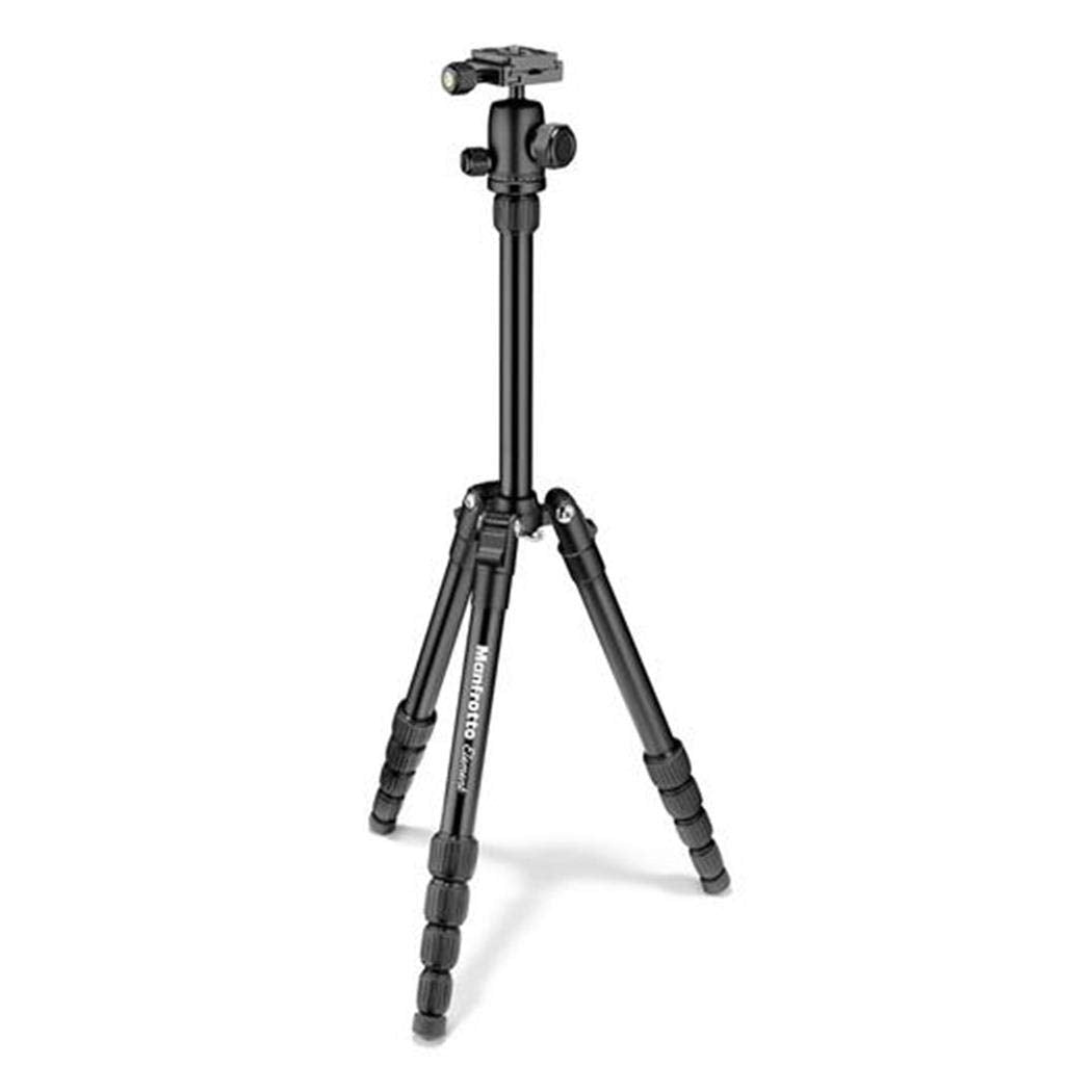 Manfrotto Element Traveller Aluminium Kit, Schwarz Schwarz 143 cm Alu klein Single, Schwarz 143 cm A