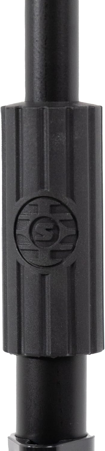 Shure by Gator Niedriger Mikrofonständer mit Galgen für Bass-Drums und Verstärker, schwarz (SH-TRIPO