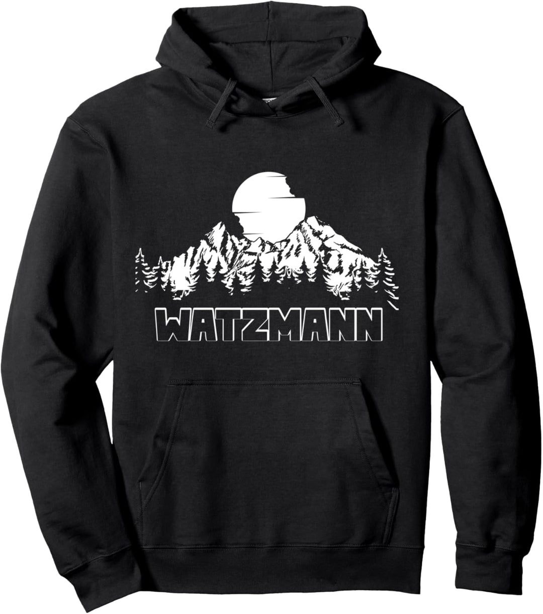 Bergsteiger - Berg WATZMANN 2713m Pullover Hoodie