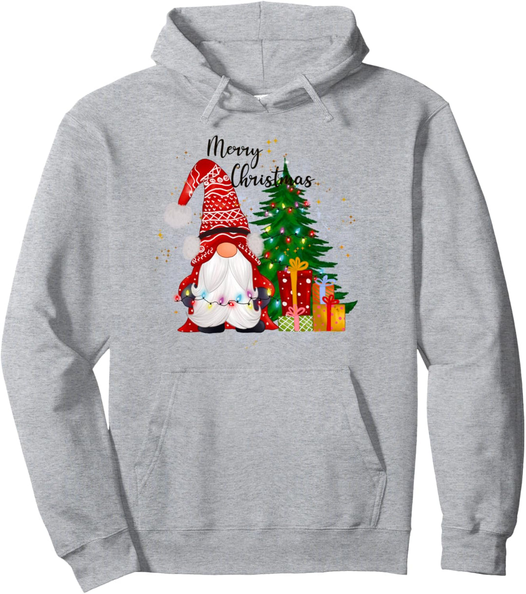 Weihnachten Weihnachtspullover Gnomie Gnomies Damen Herren Pullover Hoodie