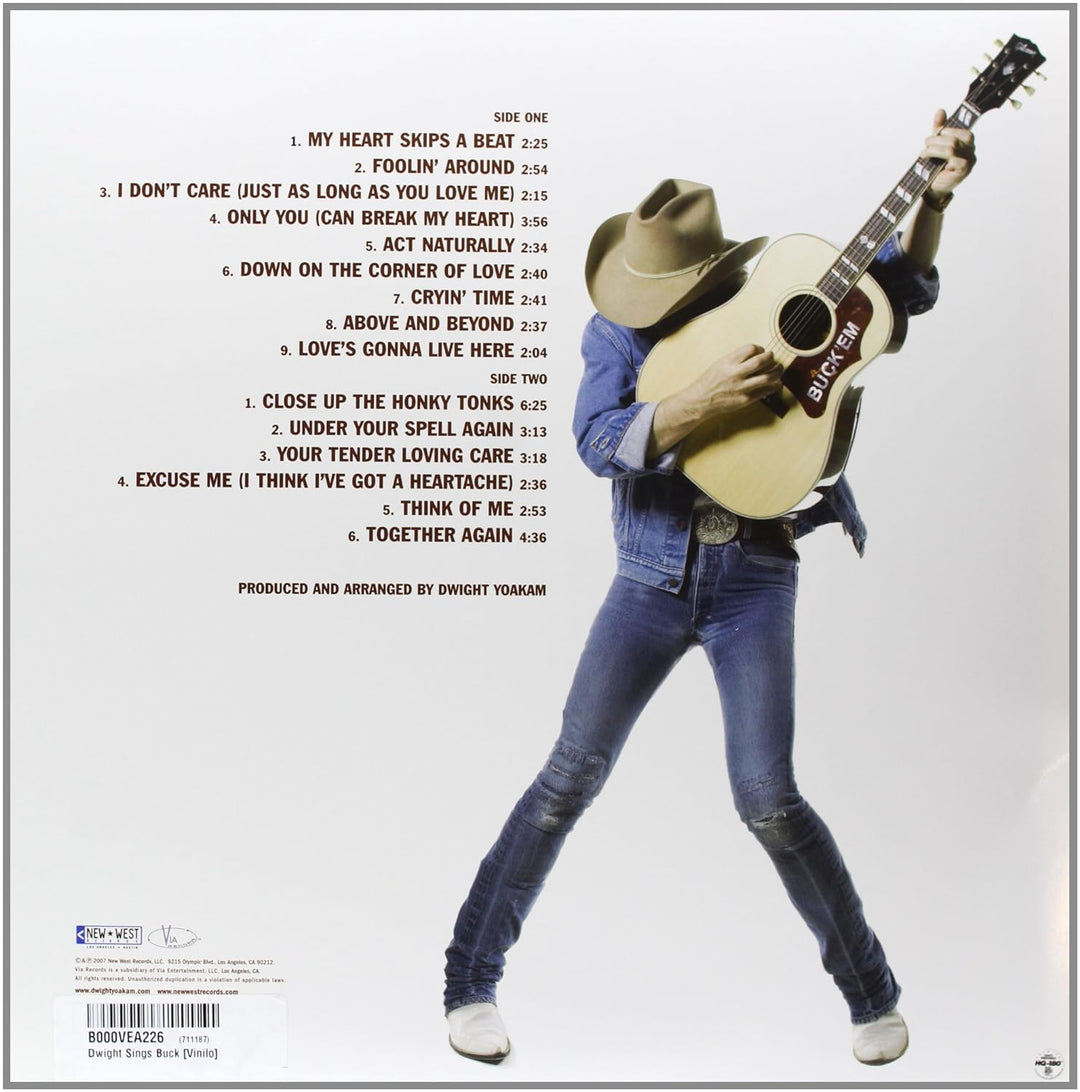 Dwight Sings Buck, Vinyl