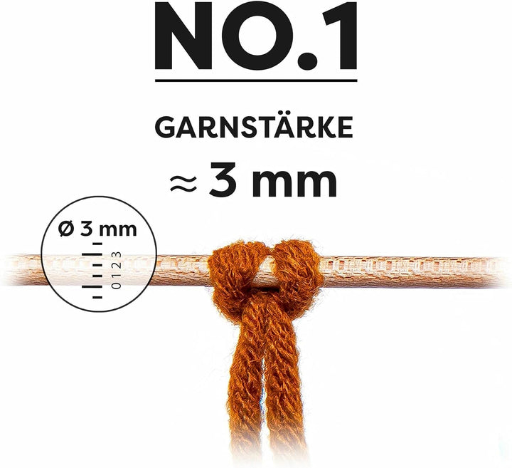myboshi Häkelset Decke Arata, inkl. No.1 Wolle, Häkelnadel und Anleitung, Häkelpaket, 30% Merinowoll