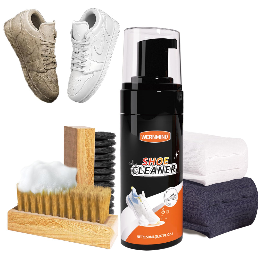 Sneaker Reiniger Kit Schuh Schaumstoff Tiefenreiniger für die Wildleder Tennis Weiss Mesh Stiefel Se