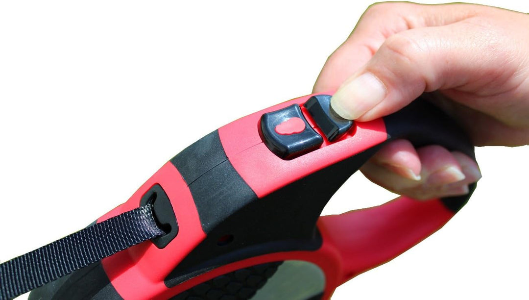 KONG ausrollbare Hundeleine in 5m Länge I Für kleine Hunde bis 20kg I Grösse S I Hochwertige Rolllei