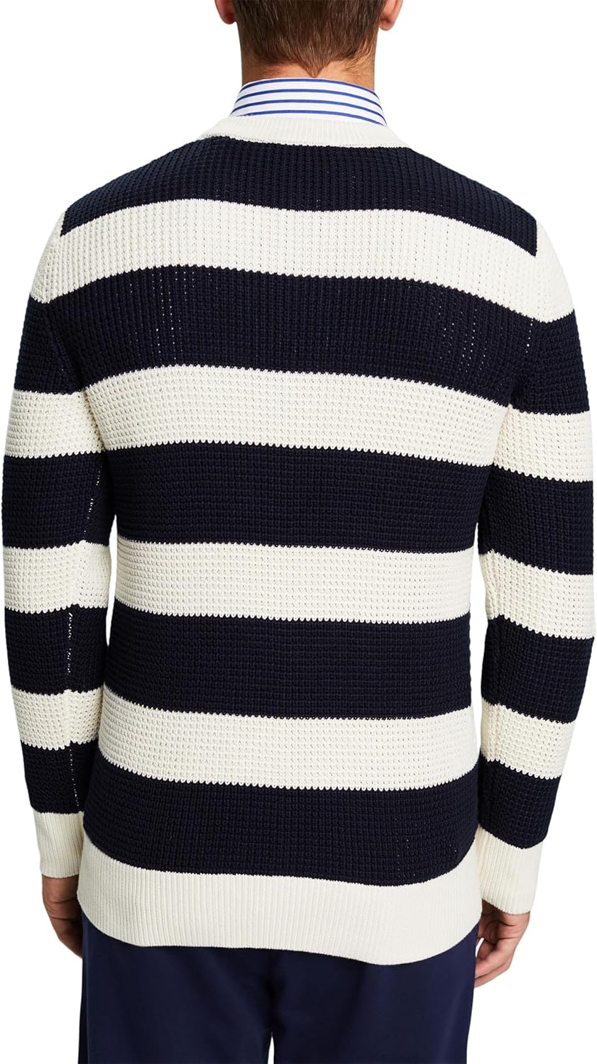ESPRIT Herren Pullover XXL 400/Navy, XXL 400/Navy